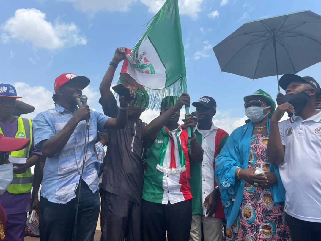 LG Polls : Akin Fagbemi, Bose Adedibu, Other PDP Stakeholders Graced Official Flag-off, Ibadan North West /South West LG Federal Constituency Campaign Rally
