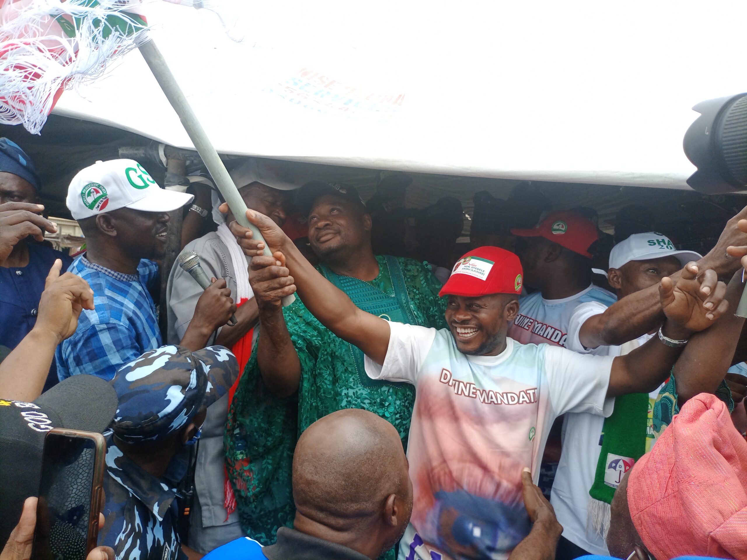 Oyo LG Election: Busari Olayemi, Akin Oosa, Sunkanmi, Others Present As PDP Flags Off Campaign In Egbeda/Ona Ara