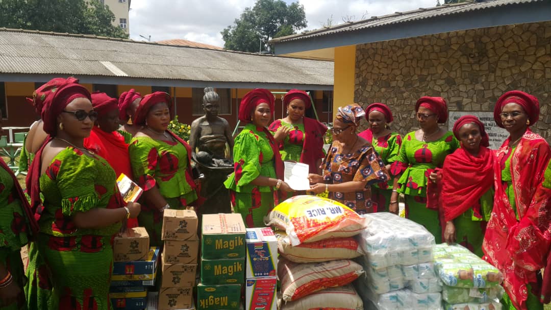 NADCEL: NAOWA Donates Food Items To The Widows Of Fallen Soldiers, less Privileged