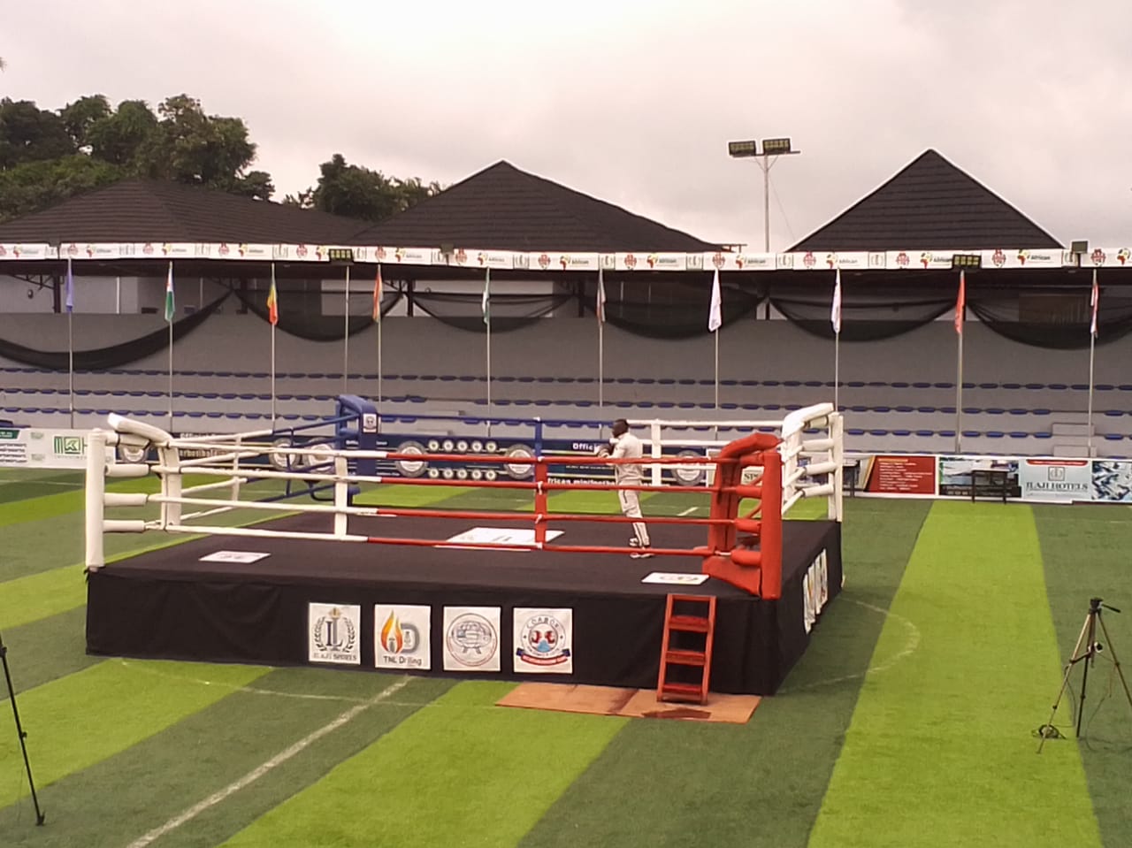 Ilaji Farms Unveils Professional Boxing Bout Ring