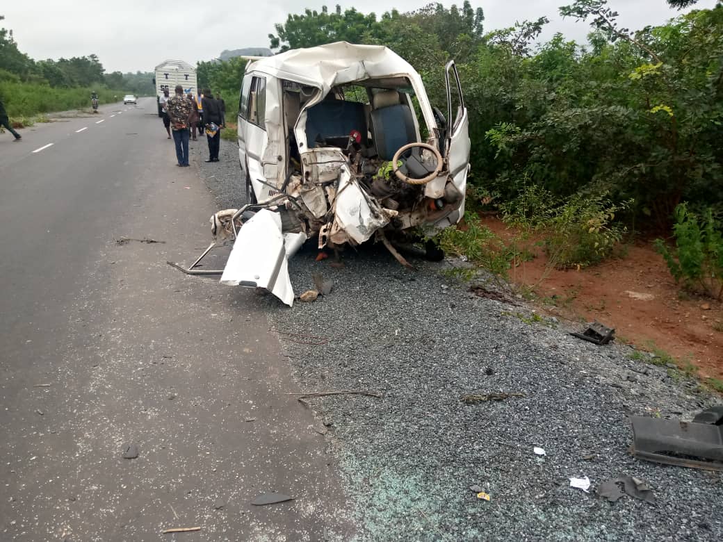 JUST IN: Iseyin-Moniya Road: Two Persons Died As 18 Passengers’ Bus Involved In Fatal Accident