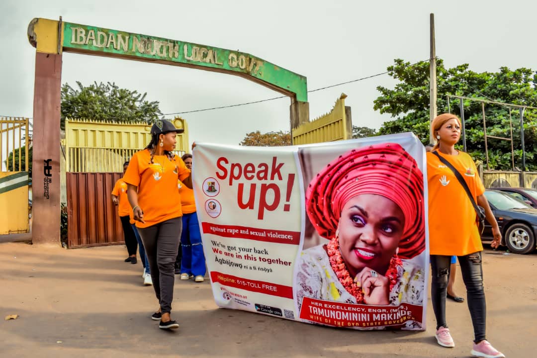 Oyo : Ibadan North LG First Lady Leads Campaign Against Gender Violence