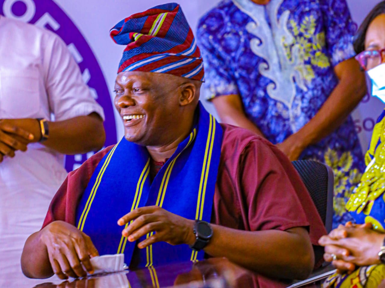 Poly Ibadan NASU Honours Folarin With Distinguished Award In Education Sector