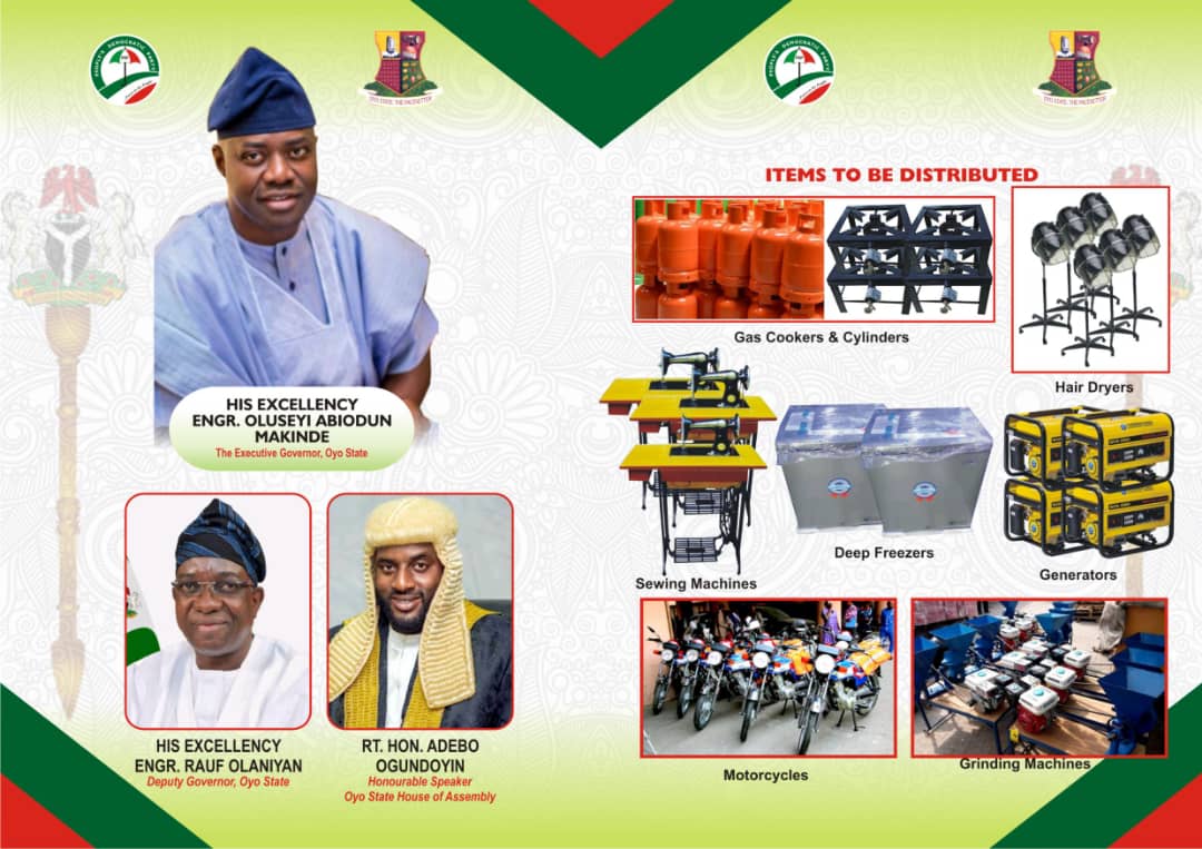 Ibadan North Constituents Rejoice As Oyo Lawmaker, Jagaban Sets For Mega Empowerment Programme