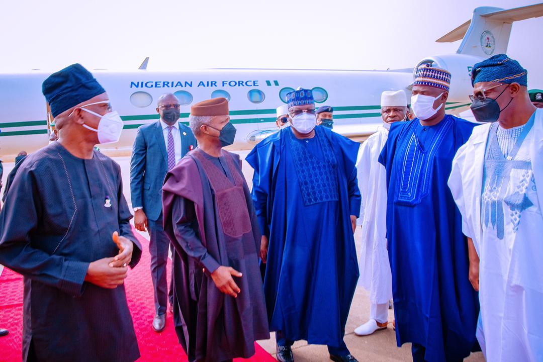 Ibadan Agog As Osinbajo, Senate President, Makinde, Olaniyan, Buhari, Dare, Adelabu, Tegbe, Others Attend Angela Folarin’s Burial