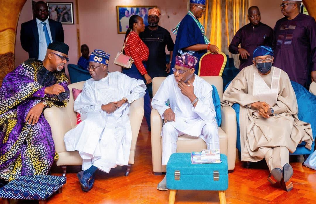 Tinubu’s Visit: Obasanjo Allegedly Asked Dapo Abiodun To Leave Meeting’s Venue