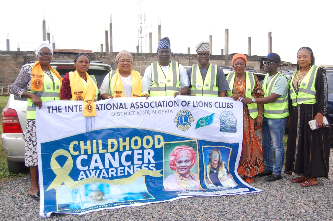 NASFAT Shows Excitement As Ibadan Lions Clubs Sensitise Members On Childhood Cancer
