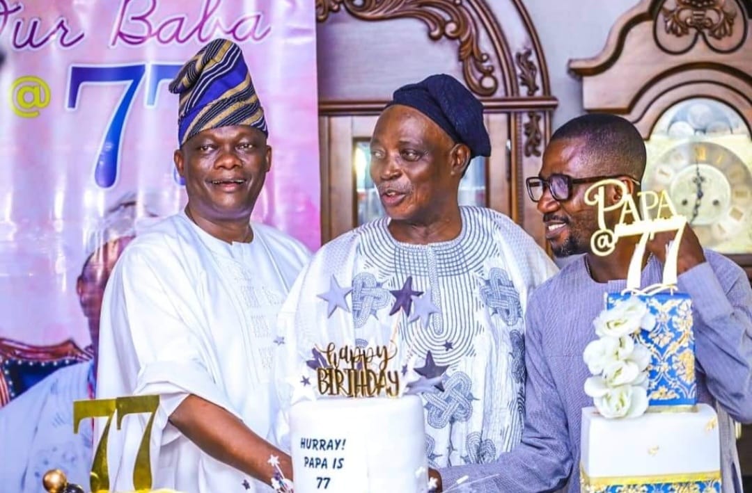 Folarin Felicitates Ladoja @78, Describes Baba As Iconic Statesman, Political Rallying Point