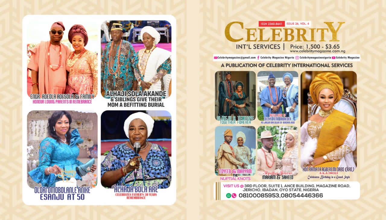 Latest Edition Of Celebrity Magazine Is Out, Grab Your Copy!
