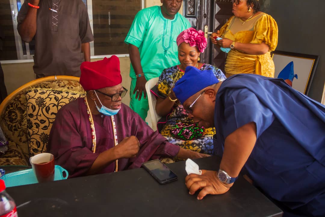 PDP Candidate For Oyo South, Tegbe Cheers Olubadan On 80th Birthdate