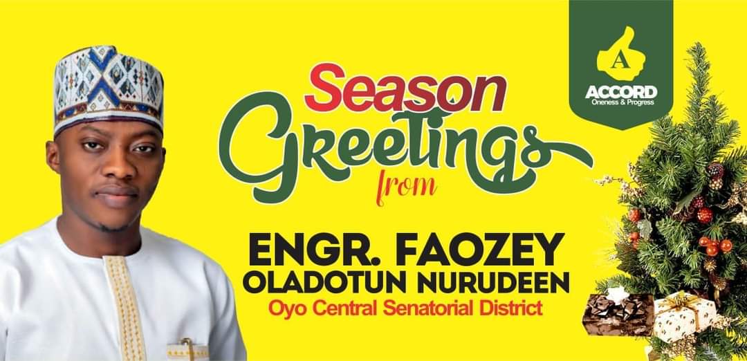 Xmas: Let’s Virtues of Love Be Imbibed As Jesus Christ Demonstrated To All — Faozey Cheers Christians