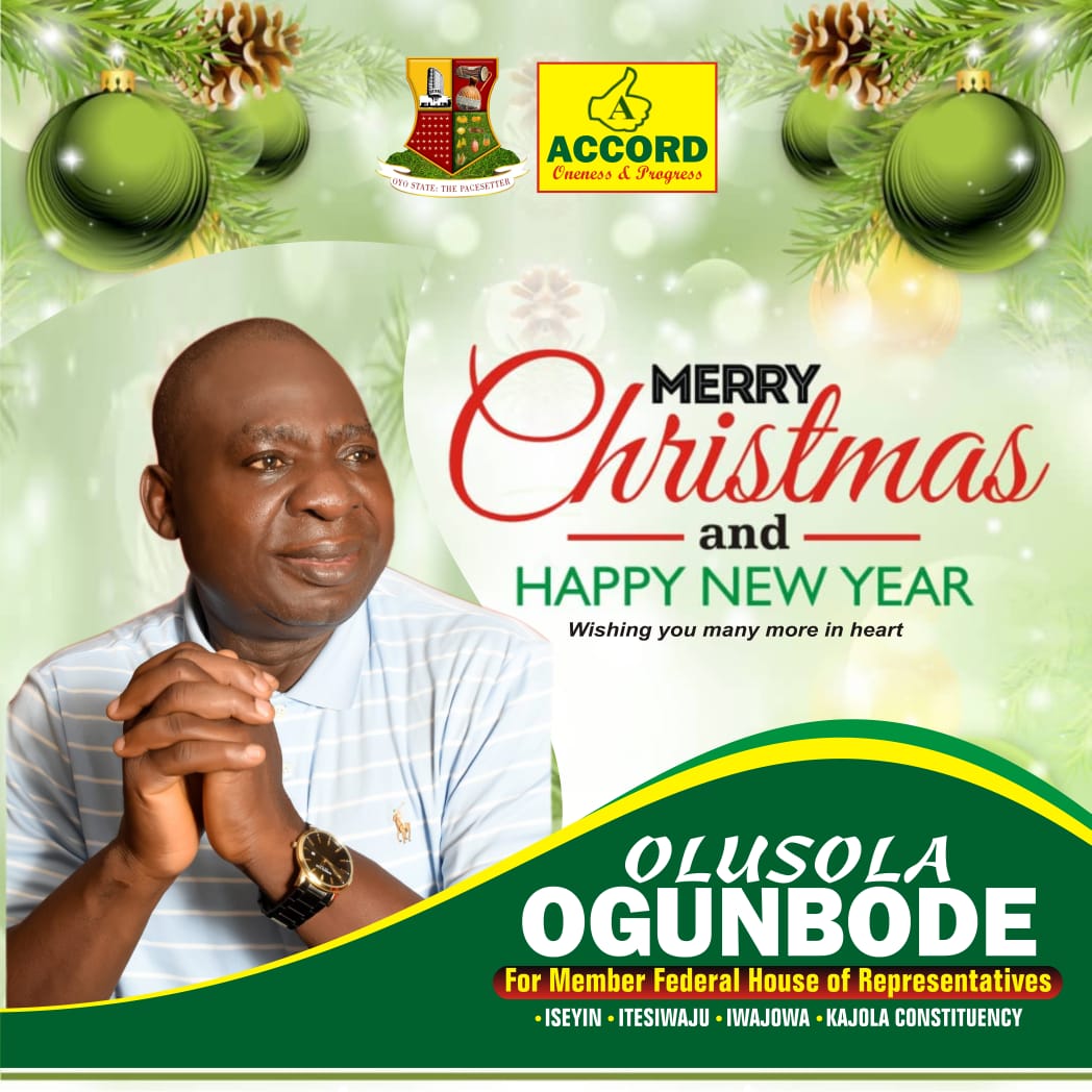 Christmas Celebration: Ogunbode Felicitates Christians, Encourages Adherents To Exemplify Jesus Christ