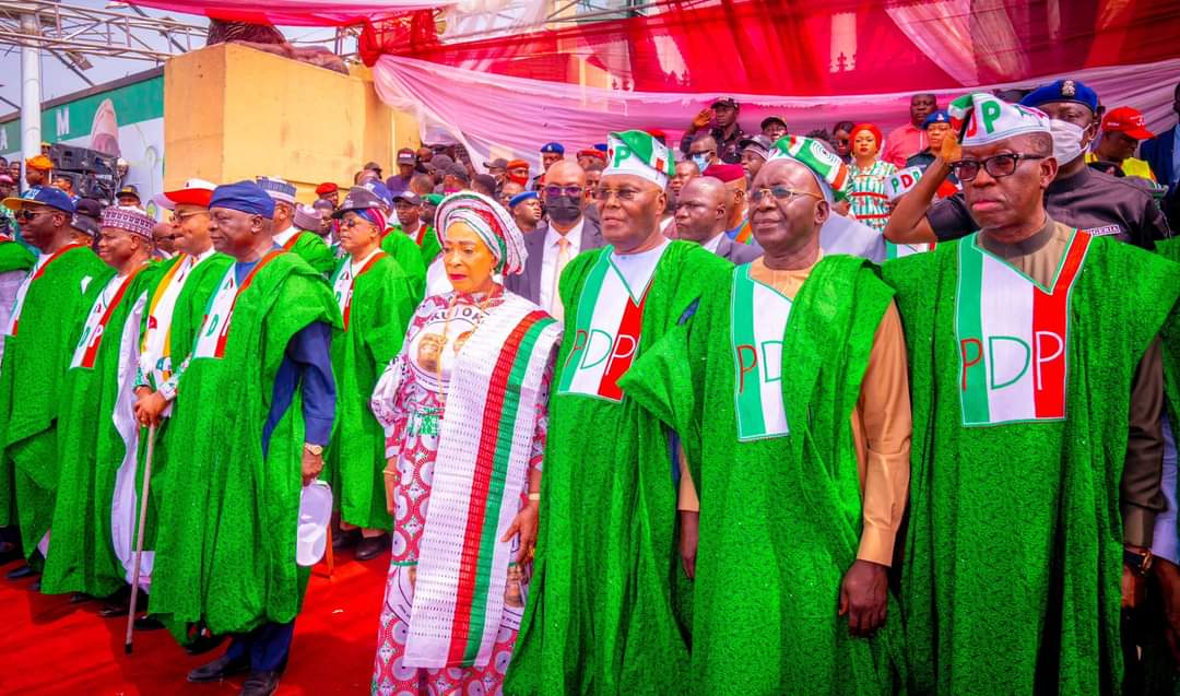 2023 Election: Glitz and Glam In Oyo State PDP Welcome Atiku To Ibadan