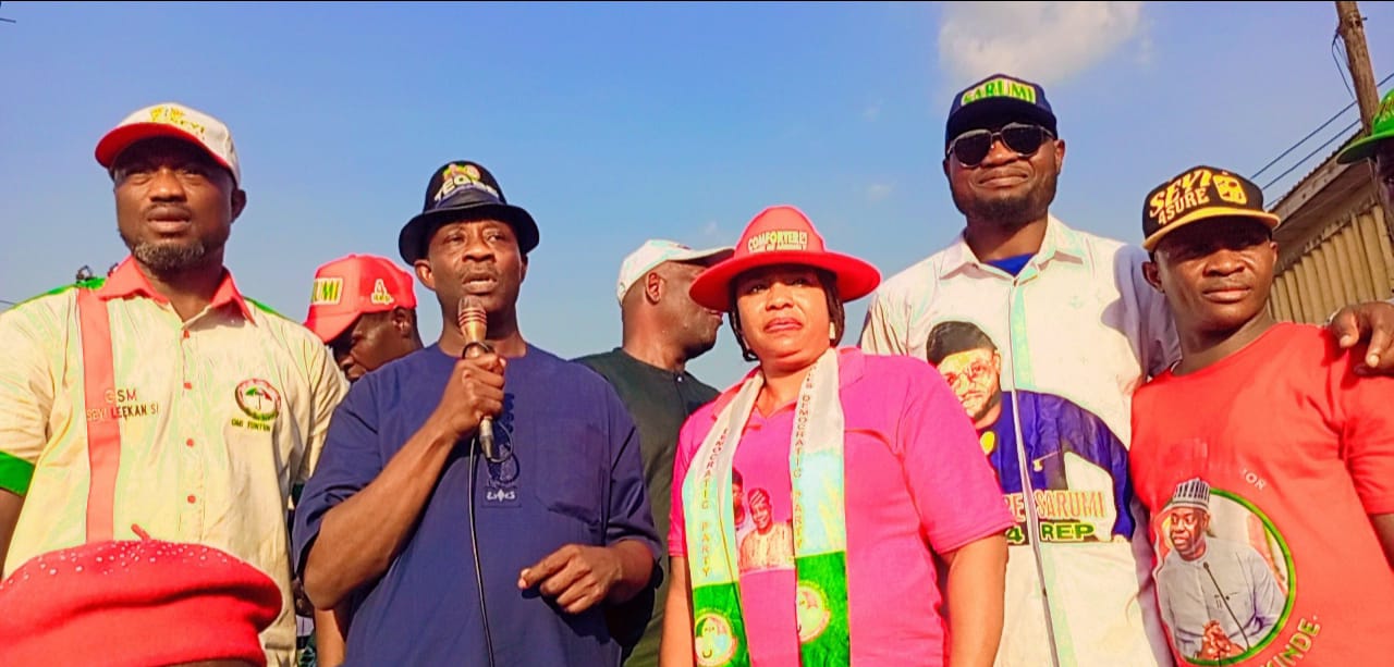 2023: Excitement As PDP Holds Rally for Atiku, Makinde, Tegbe Others In Ibadan North