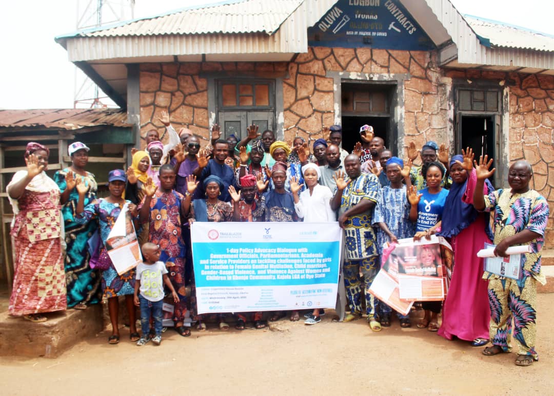 Trailblazer Initiative Nigeria Campaigns Against Female Genital Mutilation, Child Marriage, Gender Based Violence, Other Harmful Practices