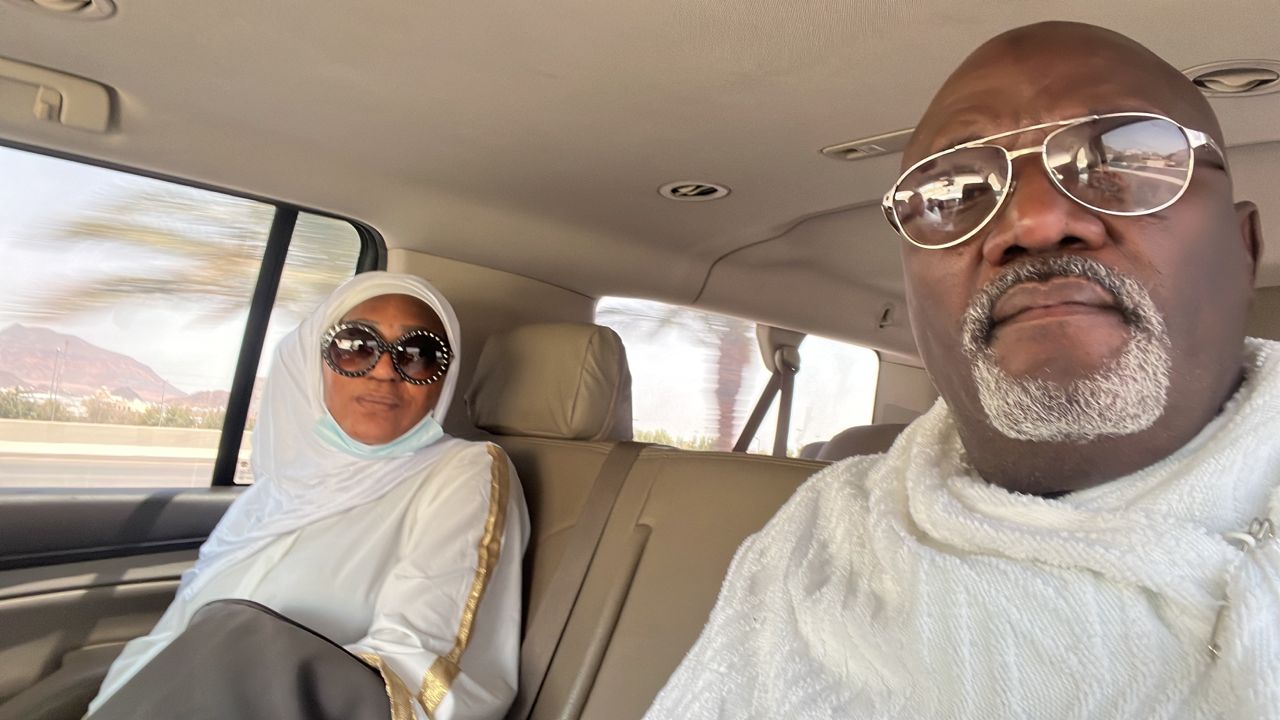 Hajj: Oyo Federal Rep, OdidiOmo, Wife Begins Visits To Important Places In Medinah