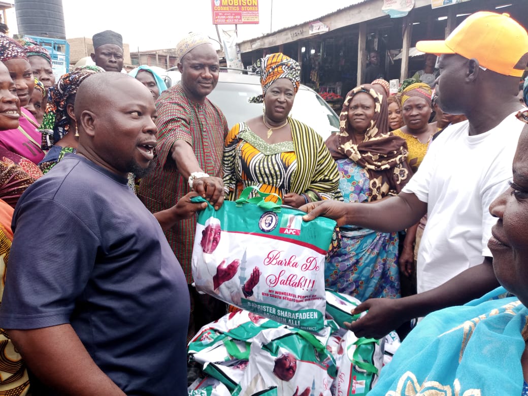 Economy: Traders Commend Oyo South Senator, Alli Over palliative