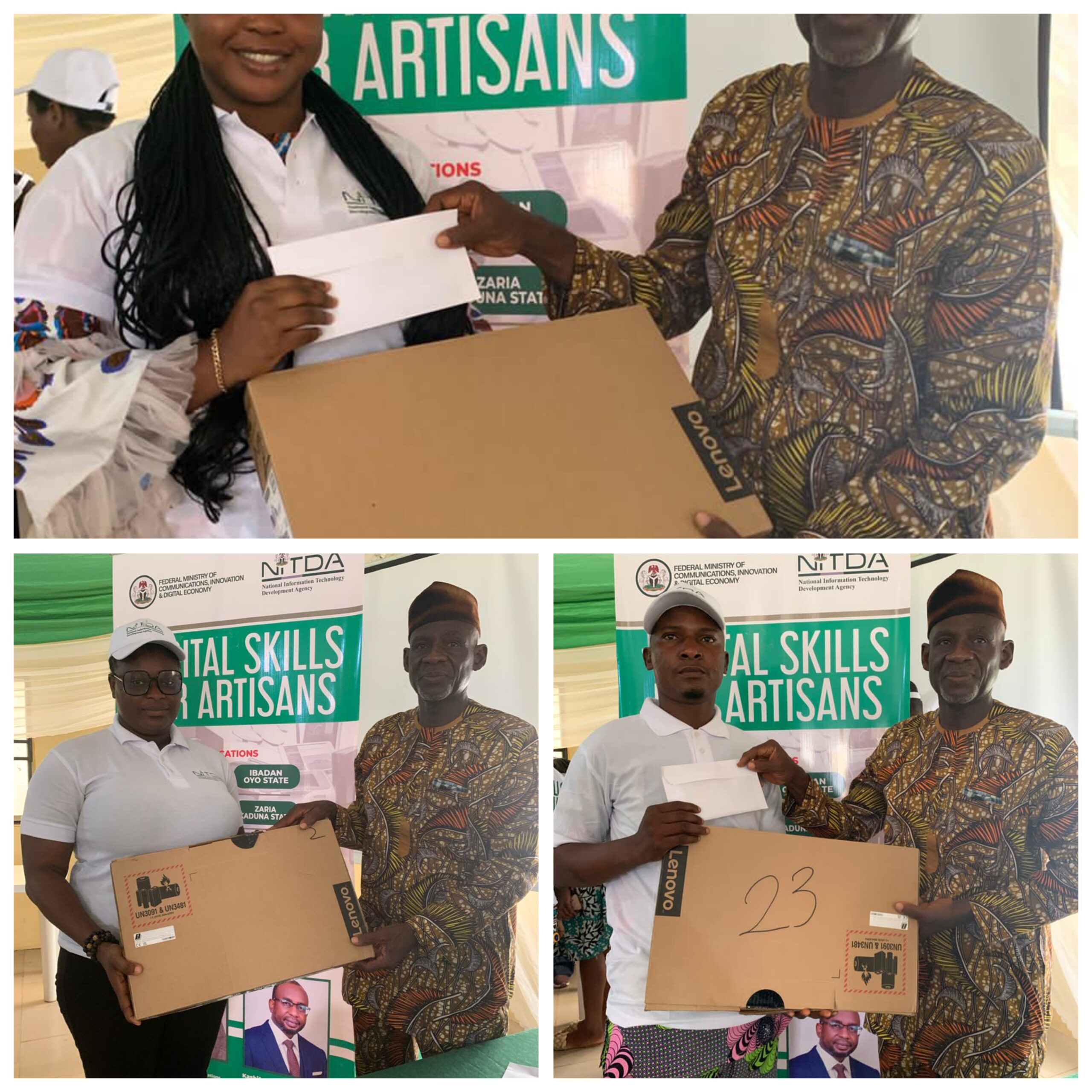 Digital Skills: Beneficiaries Appreciate Federal Lawmaker, Odidiomo Over Cash, Skill And Computer System Empowerment