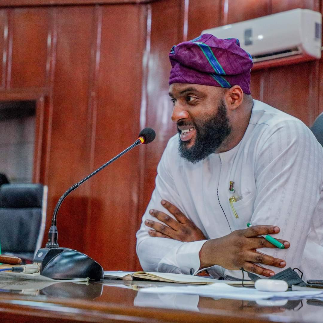 Oyo Speaker, Ogundoyin Felicitates Owolabi, Benedict, Wife, Over Chieftaincy Titles