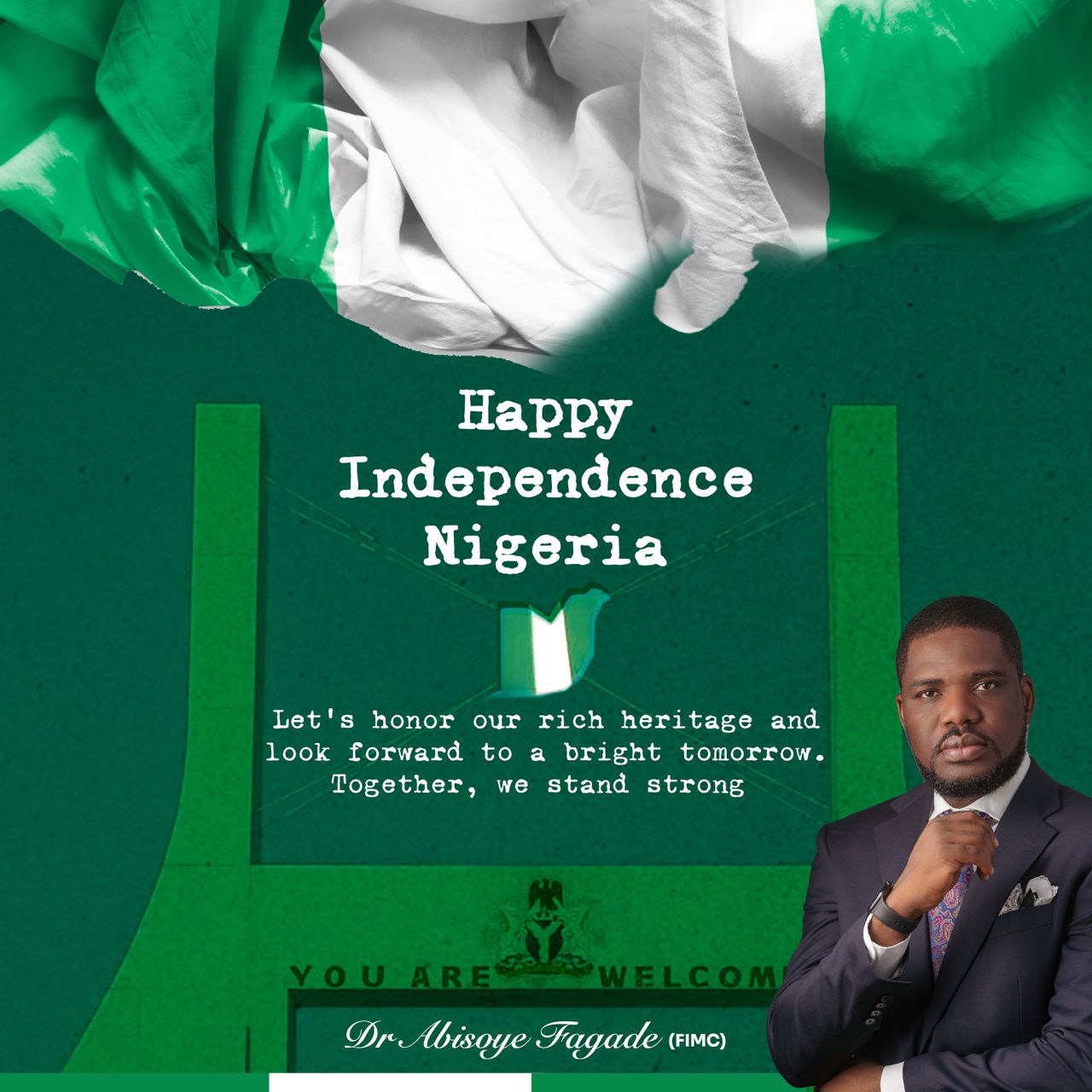 Nigeria @63: Strengthen Our Institutions For Sustainable Development — Dr. Fagade Tells Tinubu