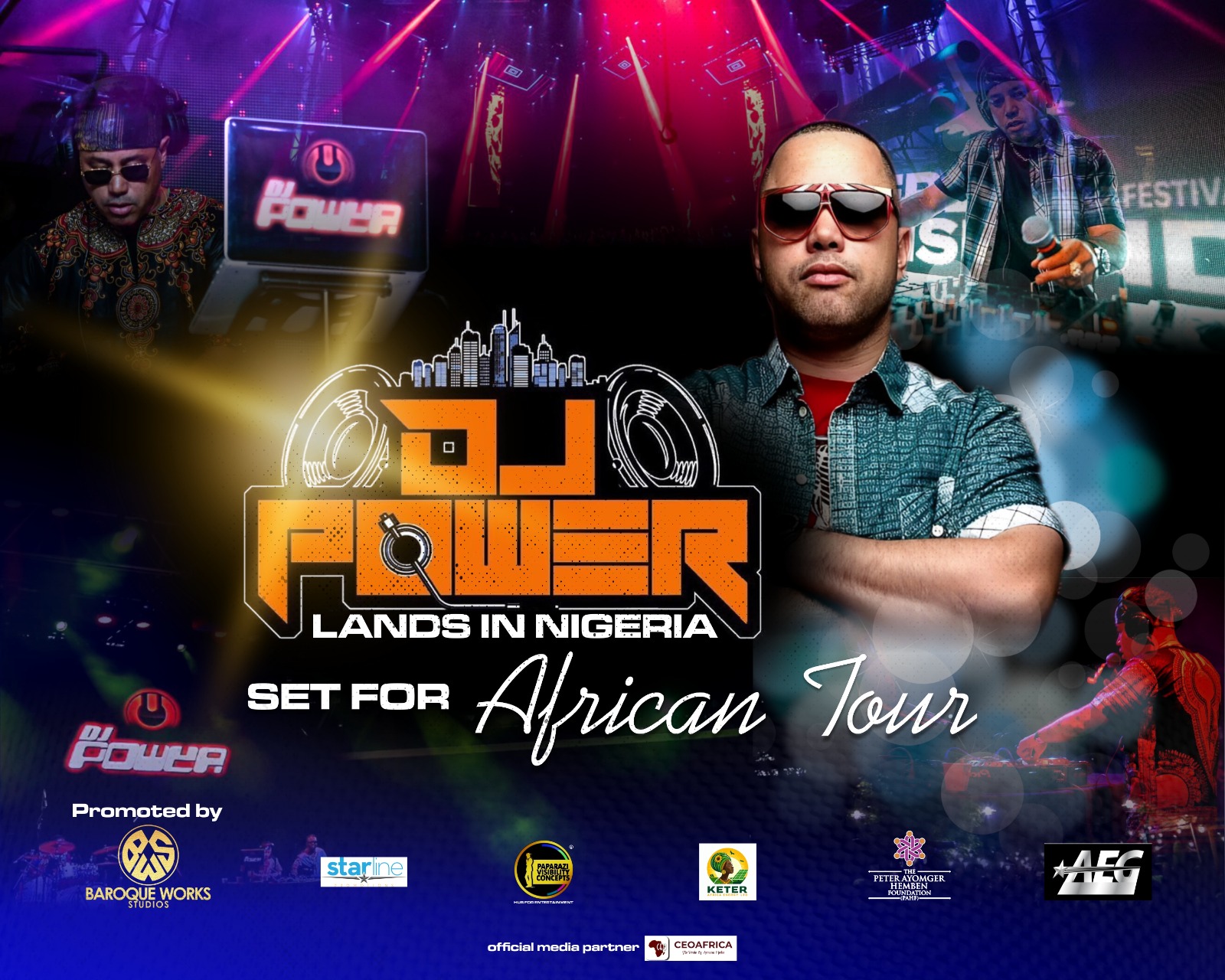 DJ POWER Storms Lagos, Set To Embark On African Tour