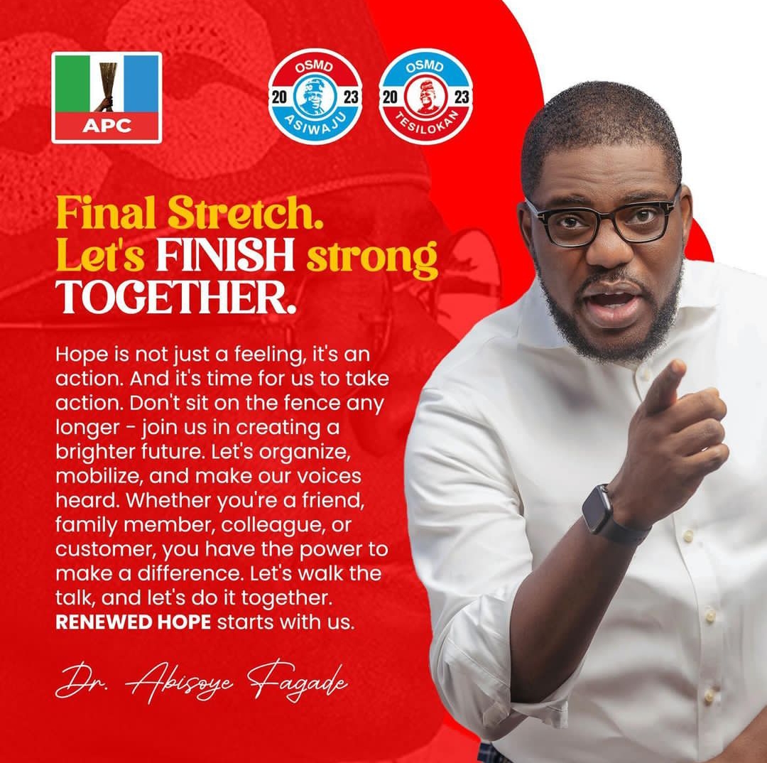 I’ll Remain On Tinubu’s School Of Thought Over Tackling Economic Challenges — Fagade