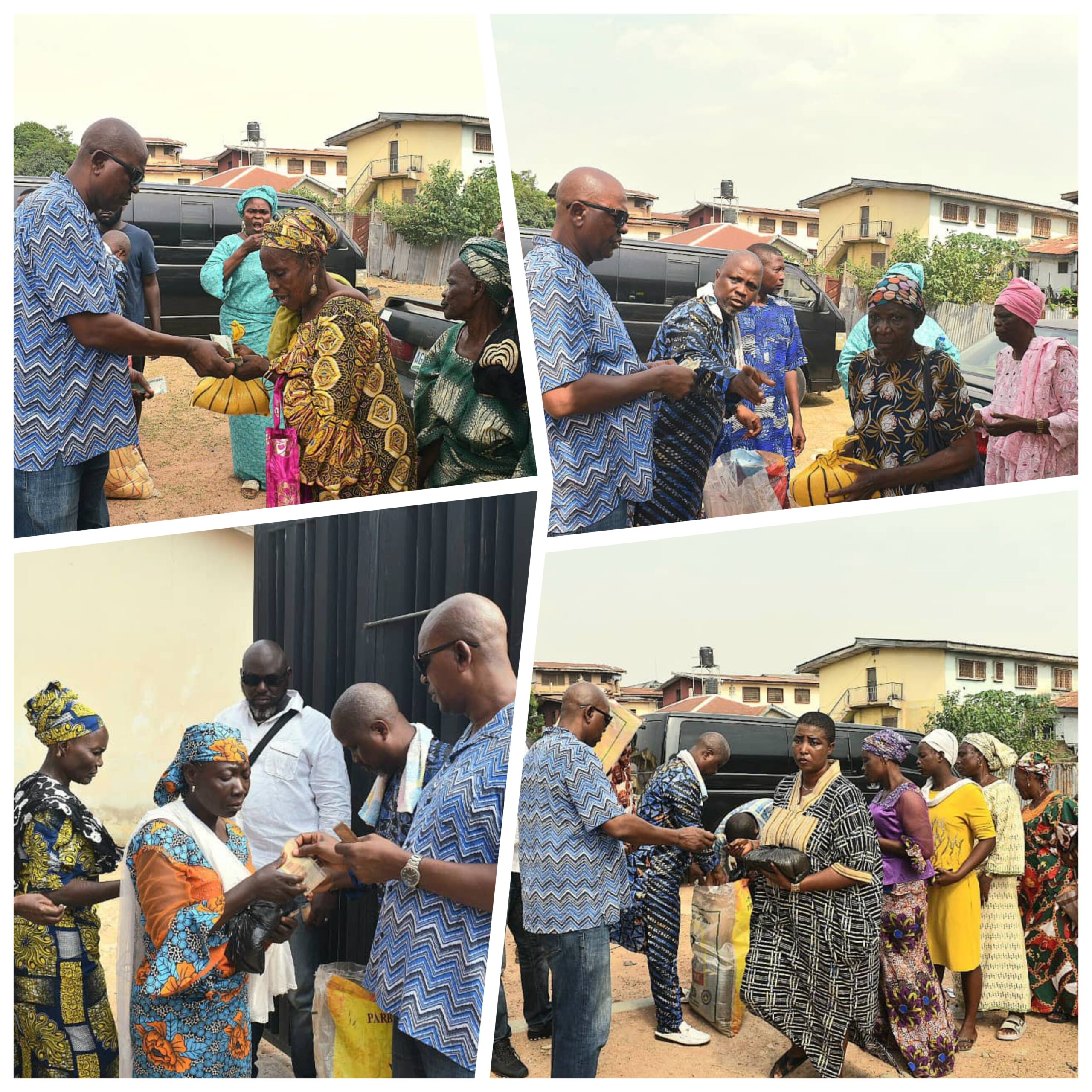 Economic Hardship: Reps’ Member, Odidiomo Distributes Cash, Food Items To Constituents