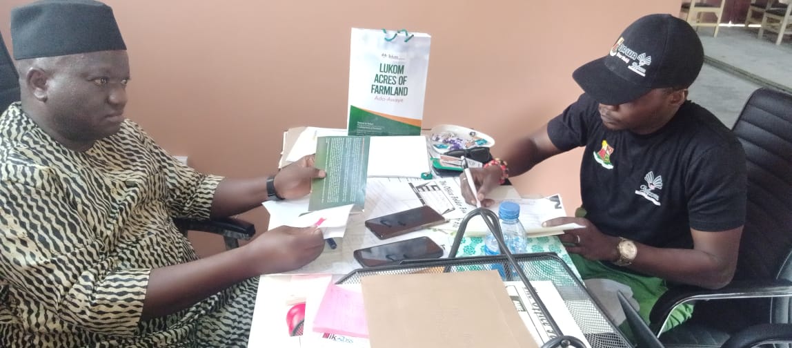 Business Endorsement: Eruwa Born Politician, “MC Swagger Signs Partnership Deal With Lukom Integrated Service