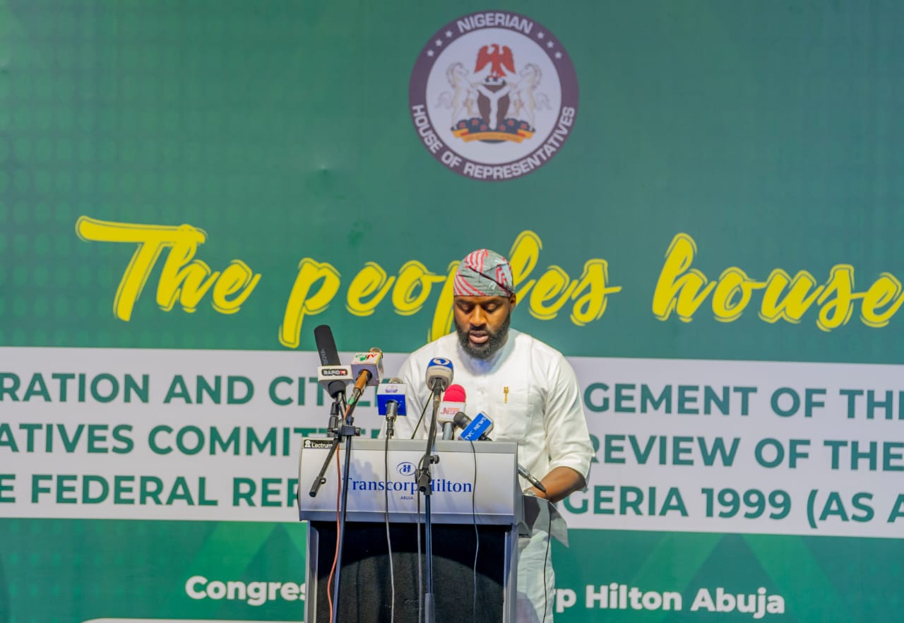 Let Nation’s Constitution Review Picture Nigerians’ Ugly Livelihood — Ogundoyin Tells Reps’ C’tee