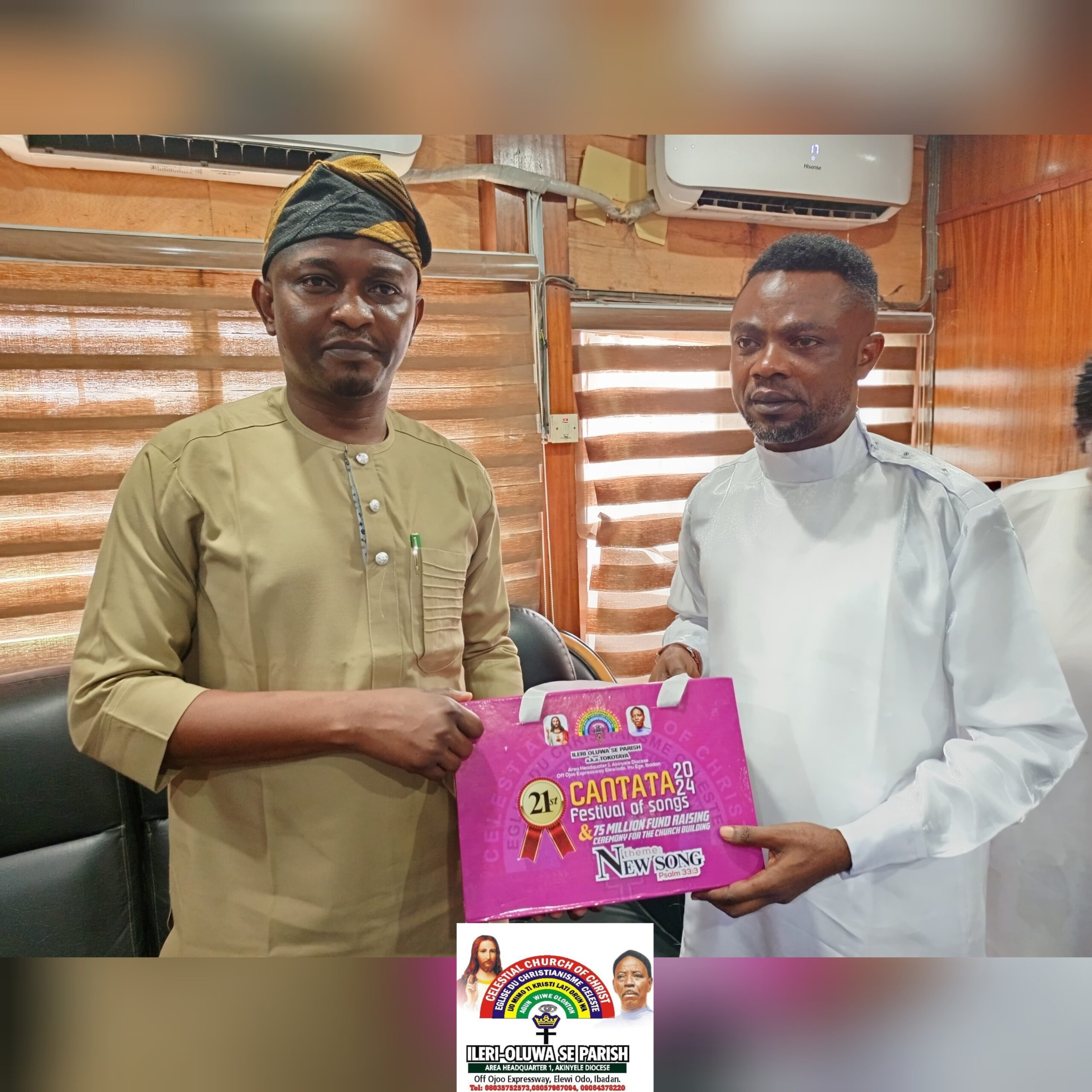 Makinde’s D.Cos, Fola Oyekunle Calls For Unity Among Celestial Members, Hosts CCC Shepherd Olawale Oladele