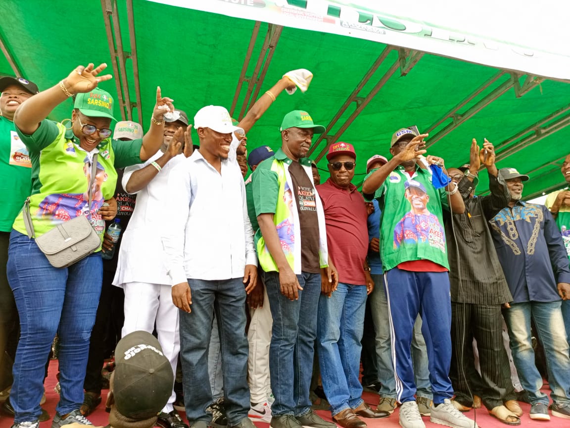 PDP’s Akeem Olatunji Launches Campaign Amidst High-Profile Support In Oluyole For Local Government Election