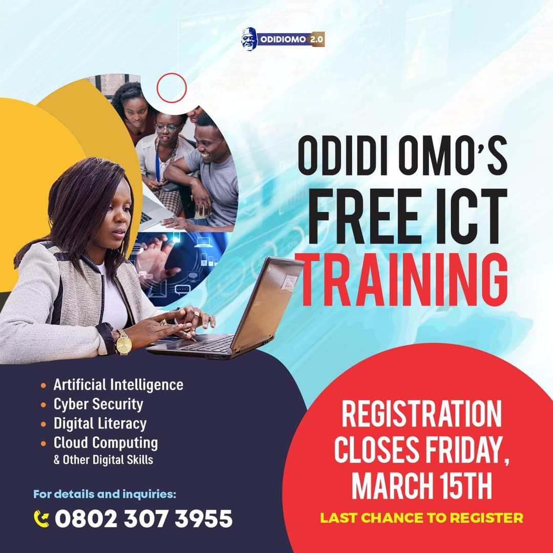 Again, Over 800 Participants To Attend Odidiomo Free Techskill Initiative