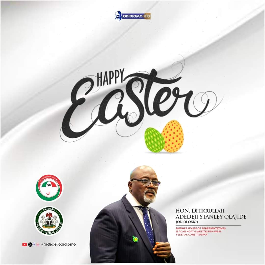 Easter: Reps’ Member, Odidiomo Urges Christians On Prayers For Nigeria’s Advancement And Economic Well-being