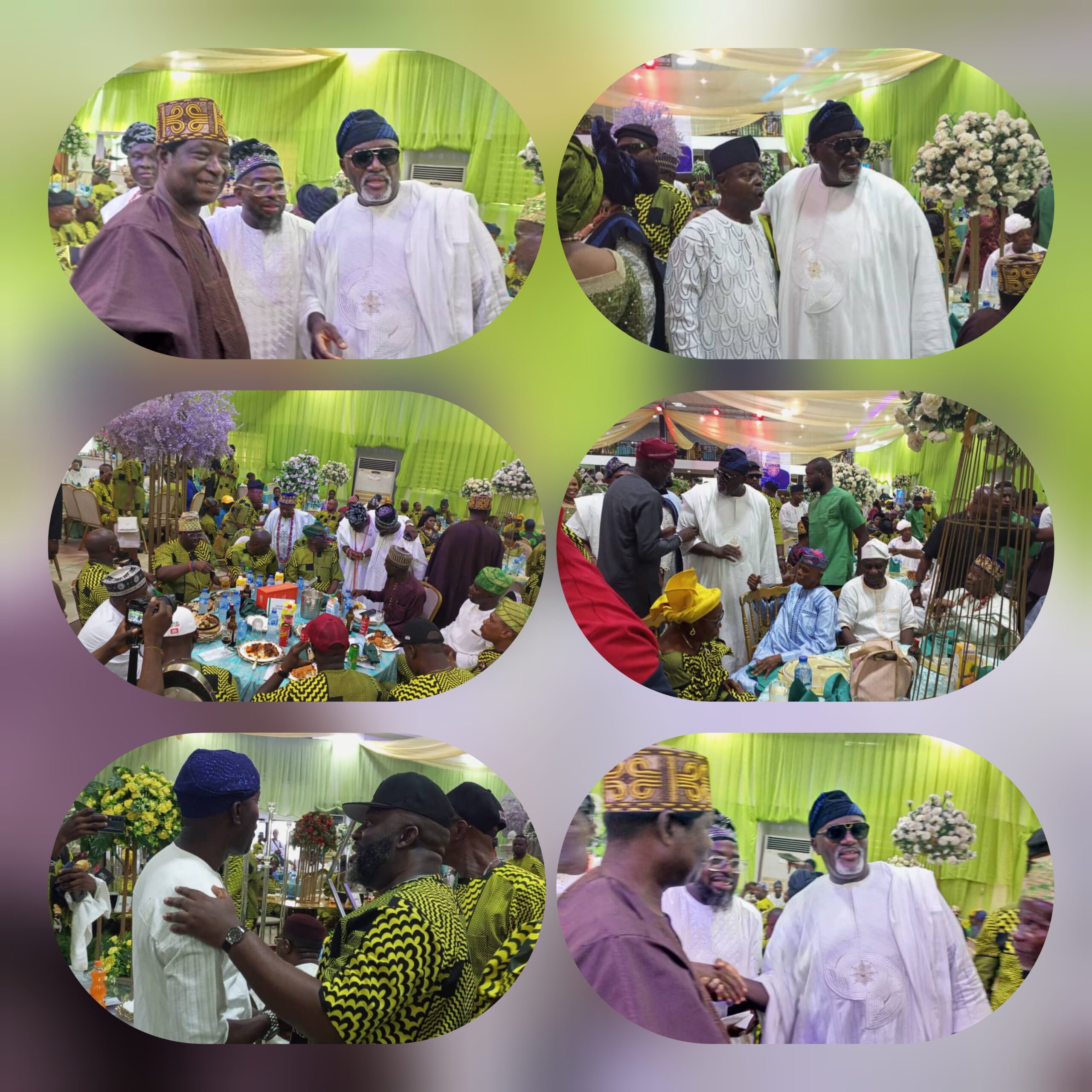 Hundreds Of Politicians, Lawmakers, Party Chieftain Attend Odidiomo’s Father’s Funeral In Ibadan