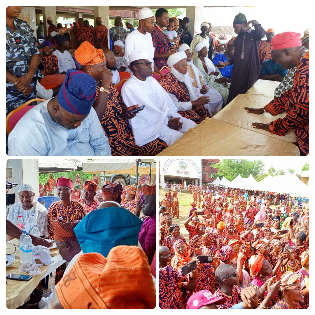 Commissioner For LG, Arapaja, Chief Imam Of Ibadan, Oyo CAN Chairman, Adanla, Ige, Others Present As Olatunji Holds Inaugural Reception