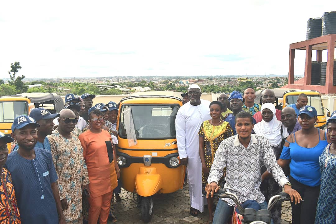 Reps’ Member, Odidiomo Provides Tricycles, Motorcycles, Cash Support To Constituents