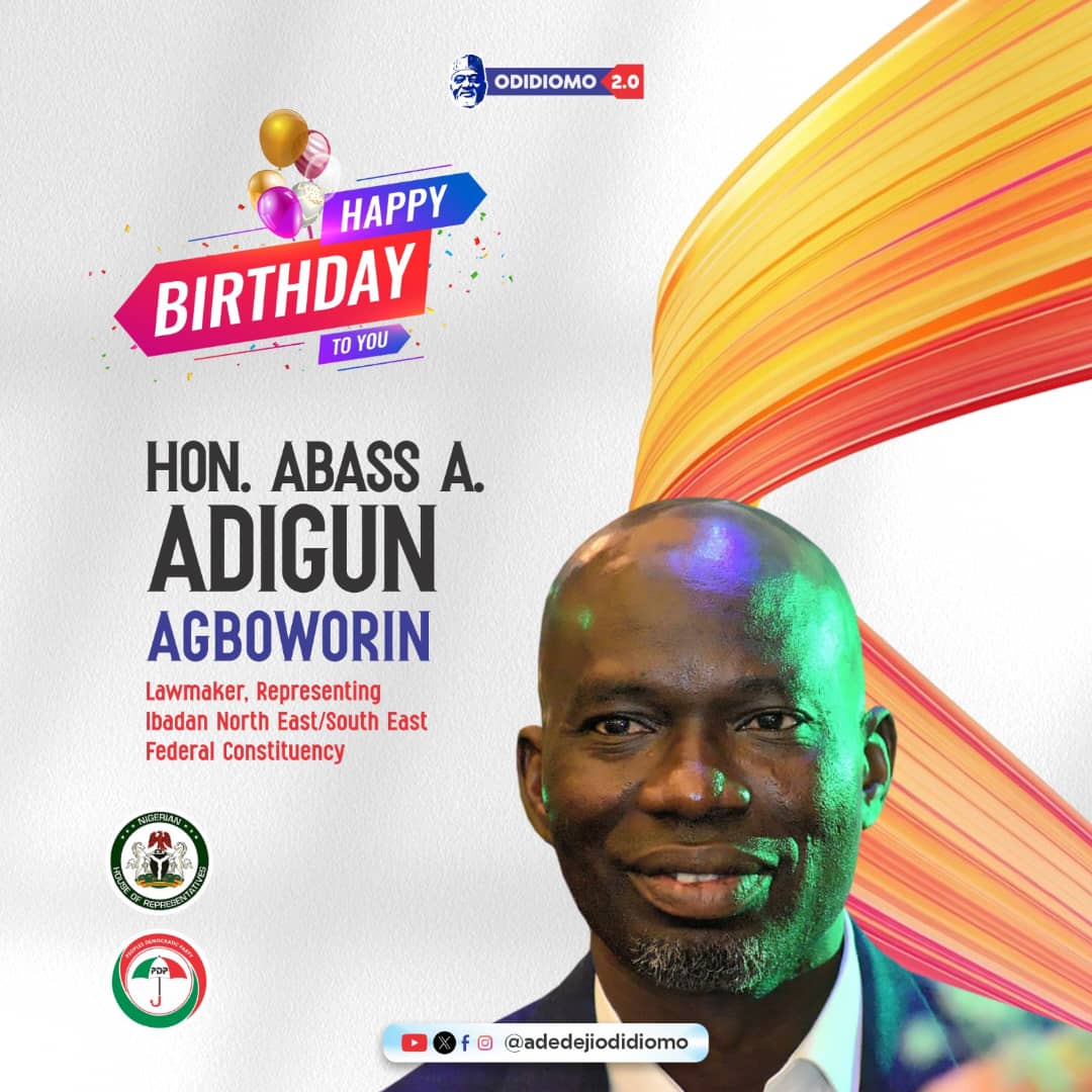 Oyo Rep Member, Odidiomo Commends Agboworin’s Selfless Service To Oyo State, Nigeria