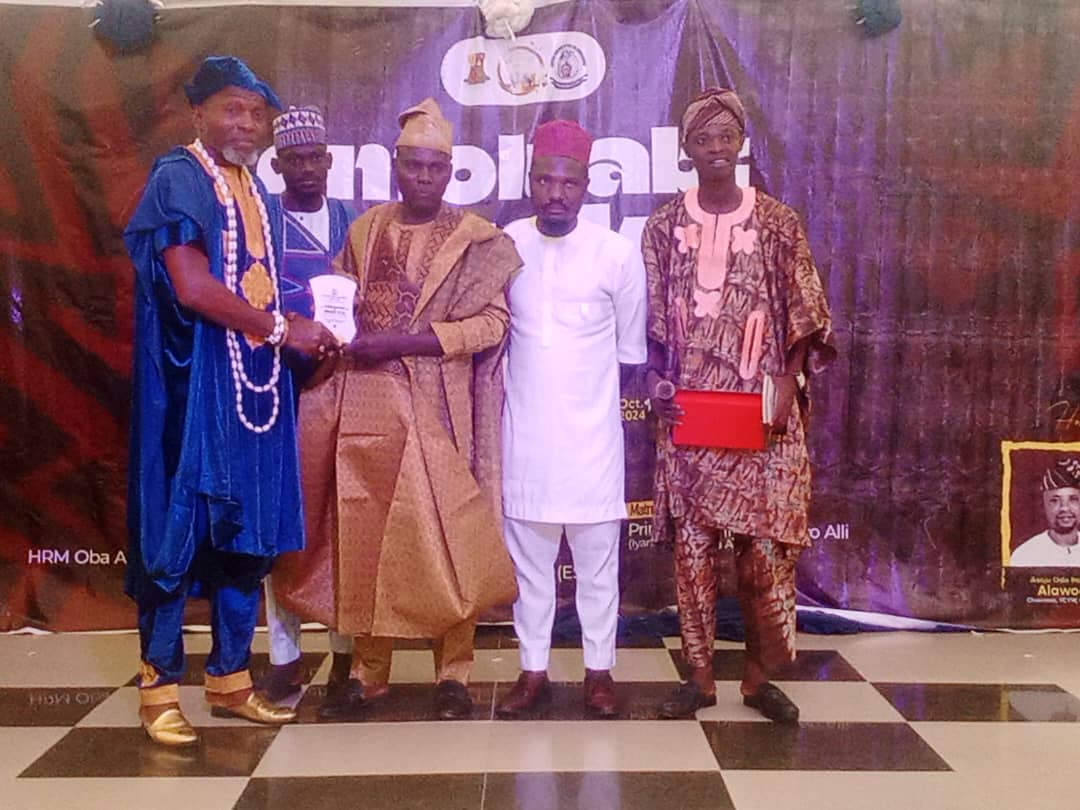 YCYW Recognizes Dr. Kolapo Kareem With Prestigious Omoluabi Award, Celebrating Exemplary Leadership And Youth Empowerment