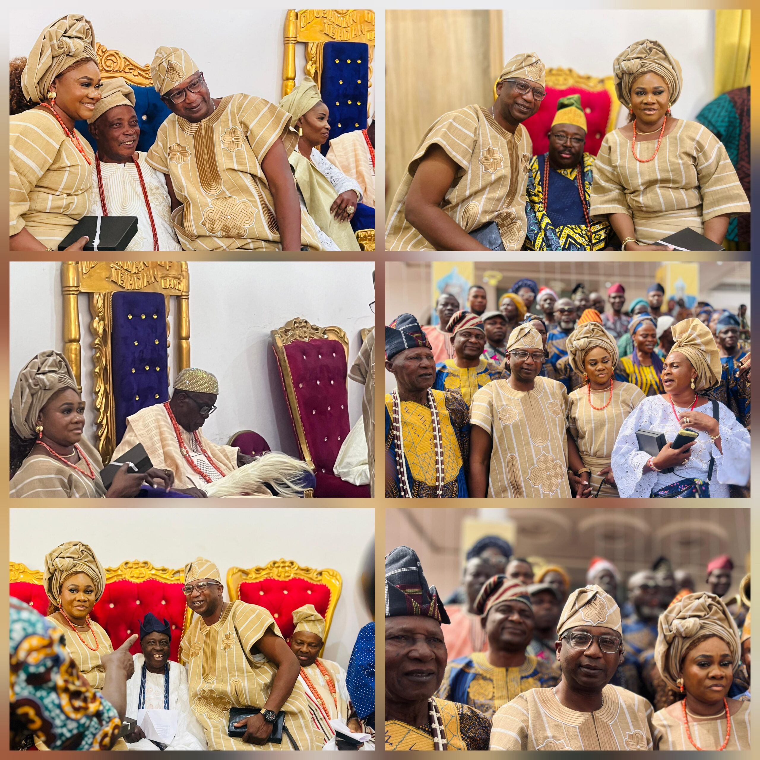 Olubadan Installs Chief Gbenro Olalekan As Mogaji Gbenro Oluwo Sakotun