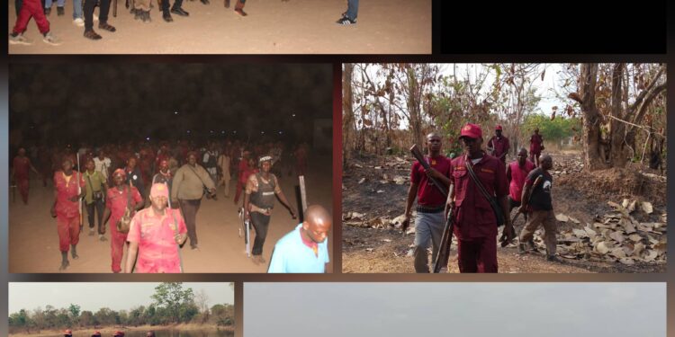 EXCLUSIVE: Amotekun Conducts Massive Clearance Operation In Oyo State, Arrests 7 Suspects