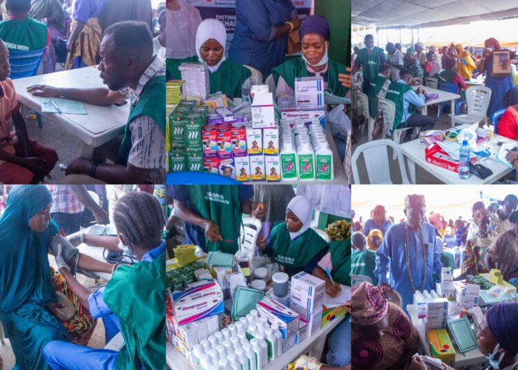 Oyo South Senator, Sharafadeen Alli, Facilitates Life-Changing Medical Outreach, Illuminates Community With Solar Streetlight