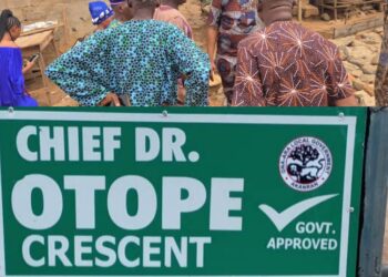 Ona Ara Community Honors OTOPE With Road Naming In Recognition Of Philanthropic Contributions