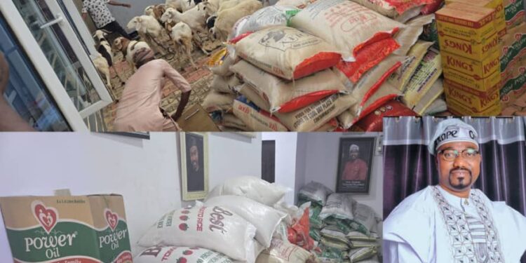 Makinde’s Aide, Otope Initiates Eid-Al-Adha Gift Distribution For Egbeda/Ona Ara Constituents