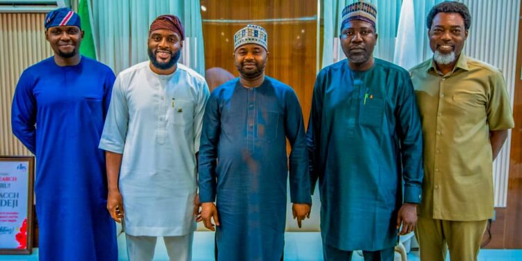 Conference Of Speakers Chairman, Ogundoyin Leads Delegation To FIRS Boss, Zacch Adedeji, Advocates For Streamlined Tax Administration