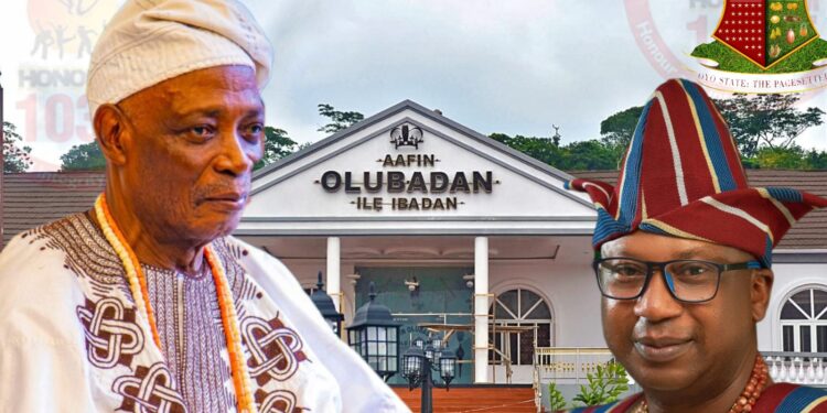 Mogaji Gbenro Pays Last Respect To Olubadan, Congratulates Ladoja On Historic Emergence As Designate