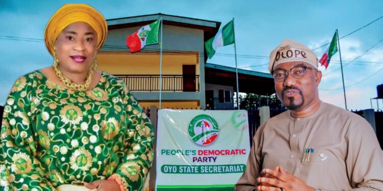 Oyo Liaison Office DG, OTOPE, Salutes PDP Women Leader, Wulemotu Ibitoye’s Strategic Role In PDP’s Victory