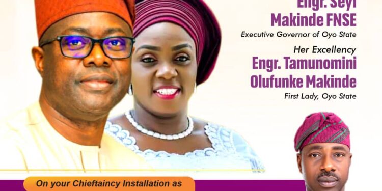 Makinde’s Inclusive Governance Style Earns Him Chieftaincy Title, Recognition — Oyeniyi Matthew