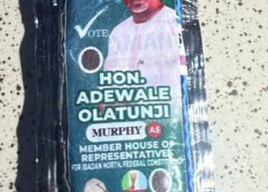 Oyo APC Under Fire For Distributing Sachets of Alcohol As Campaign Souvenir