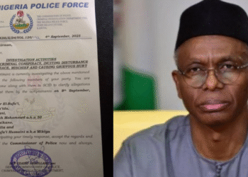 Kaduna State Gov’t Crackdown On Opposition: Police Summon El-Rufai, 6 Others Over Alleged Conspiracy And Incitement