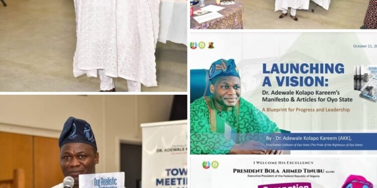 Oyo 2027: APC Guber Aspirant, Kolapo Kareem Announces Book Presentation To Olubadan, Alaafin, Soun